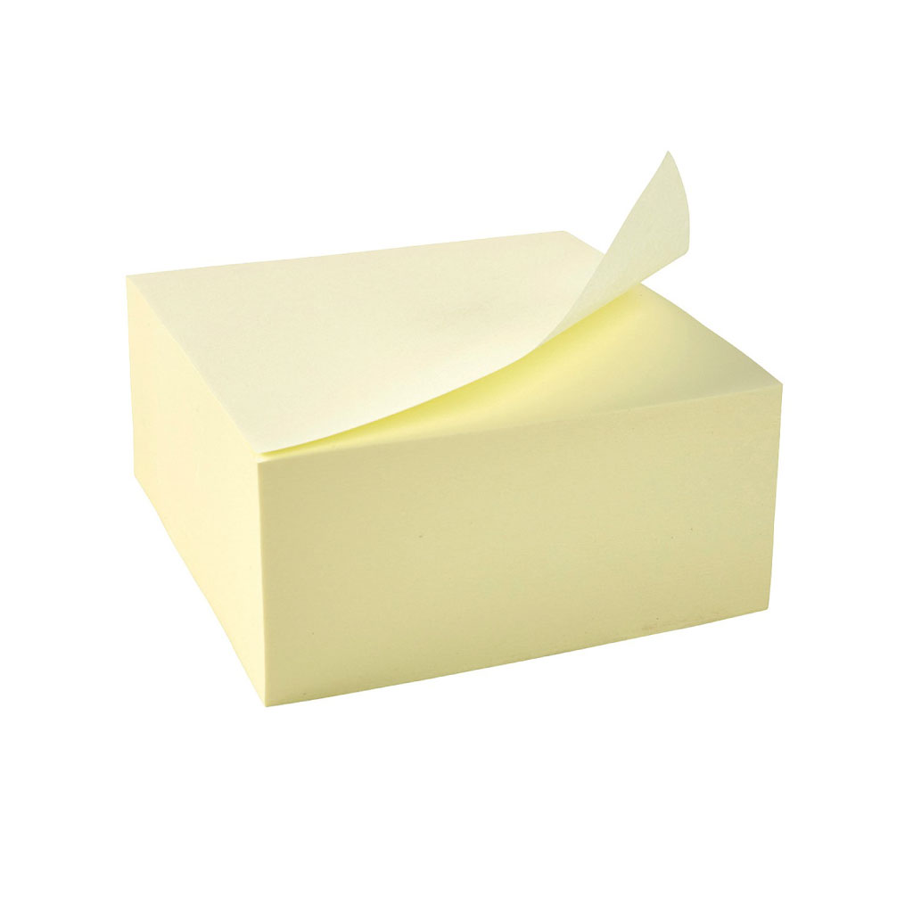 Q Connect Yellow Quick Note Cube_ST002_1