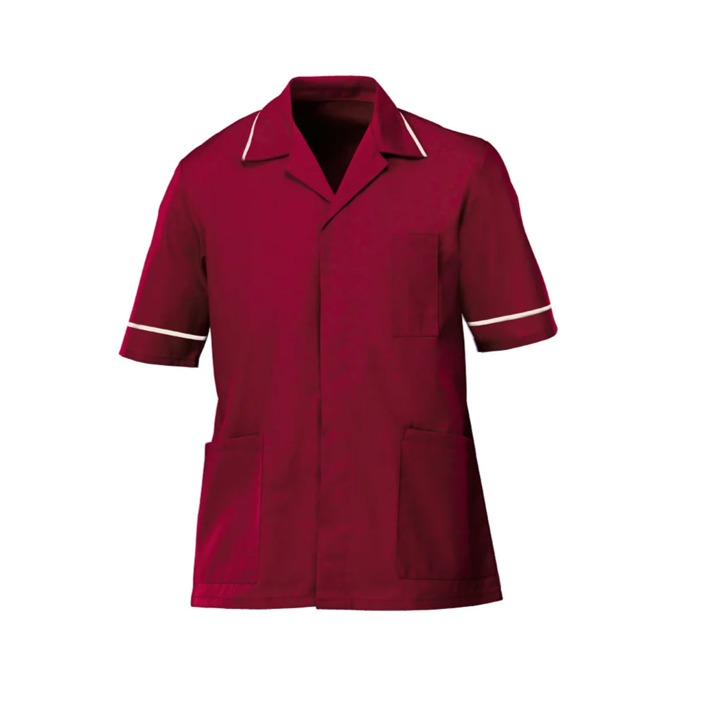 Classic Men Tunic_WW001_Burgundy