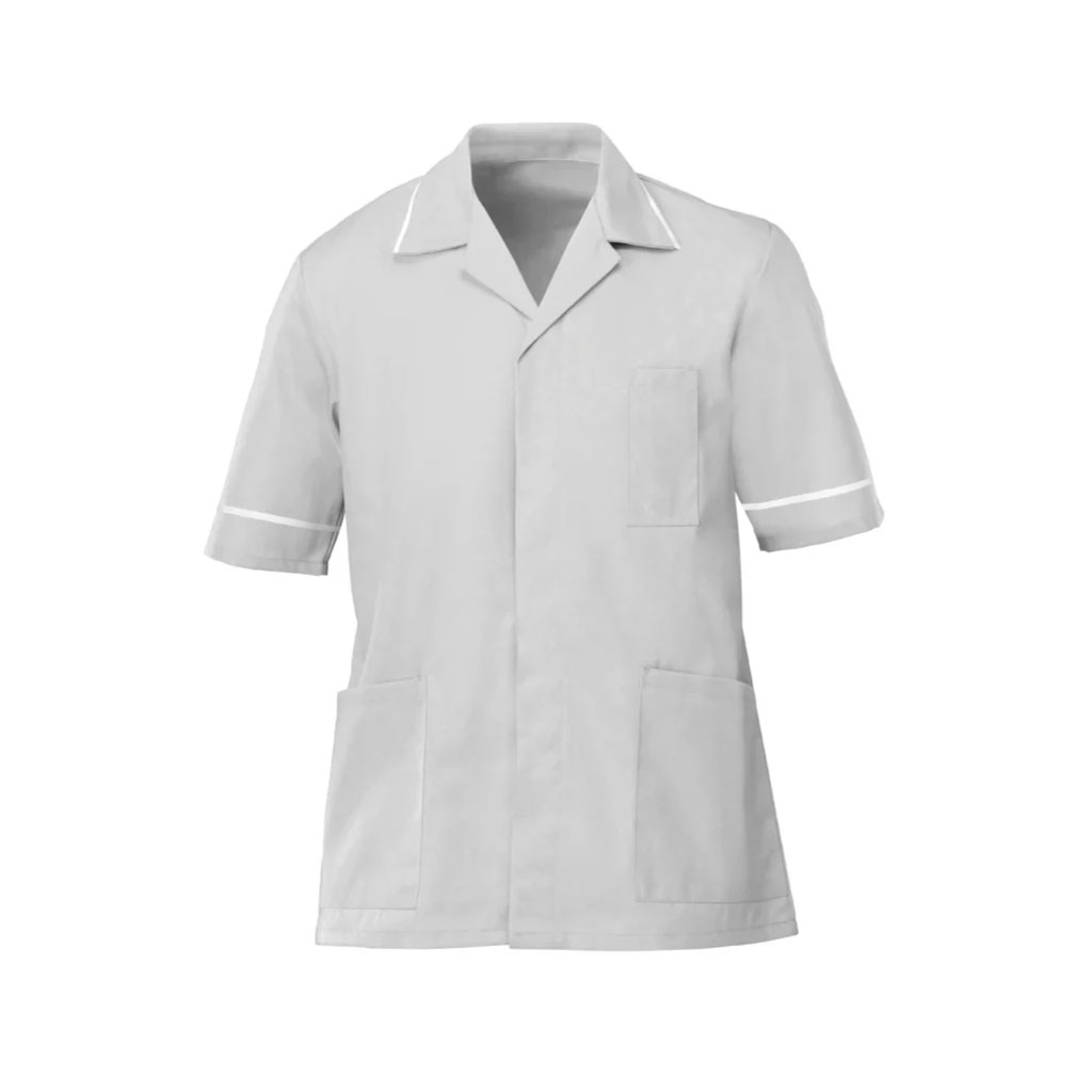Classic Men Tunic_WW001_Pale Grey