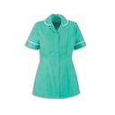 Round Collar Women Zip Tunic_WW002_Aquamarine