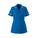 Round Collar Women Zip Tunic_WW002_Blade-Blue