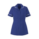 Round Collar Women Zip Tunic_WW002_Bright-Royal