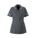 Round Collar Women Zip Tunic_WW002_Convoy-Grey