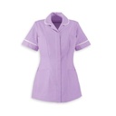 Round Collar Women Zip Tunic_WW002_Lavender
