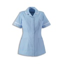 Round Collar Women Zip Tunic_WW002_Pale-Blue