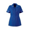 Round Collar Women Zip Tunic_WW002_Royal-Blue
