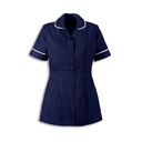 Round Collar Women Zip Tunic_WW002_Sailor Navy