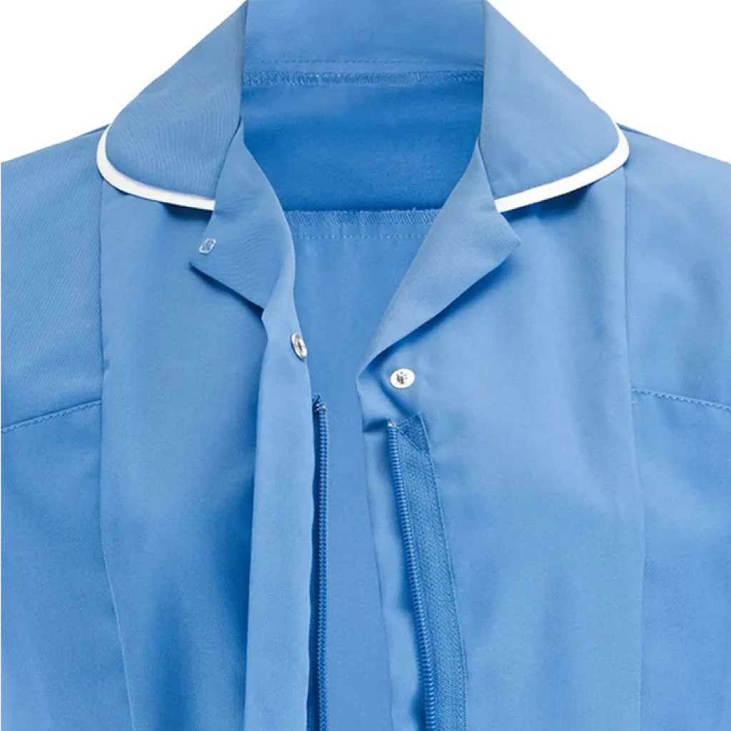 Round Collar Women Zip Tunic_WW002_1