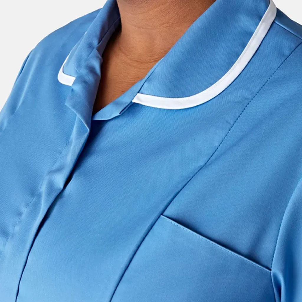 Round Collar Women Zip Tunic_WW002_3