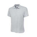 Unisex Polo Shirt_WW003_Heather Grey