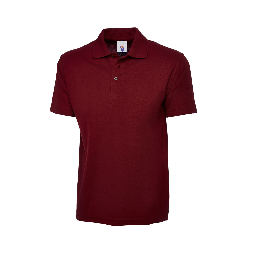 Unisex Polo Shirt_WW003_Maroon