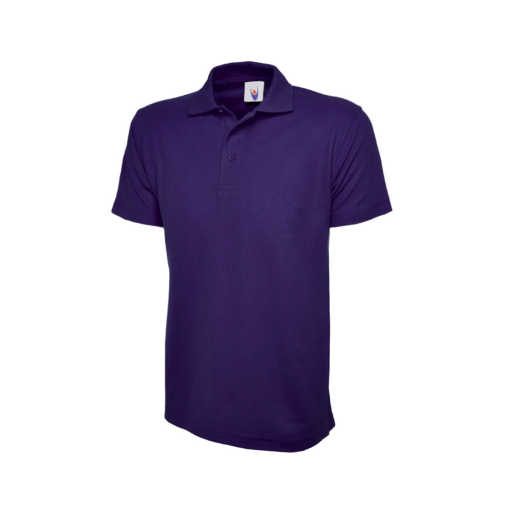 Unisex Polo Shirt_WW003_Purple