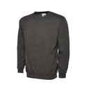 Classic Roundneck Sweatshirt_WW004_Charcoal