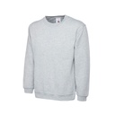 Classic Roundneck Sweatshirt_WW004_Heather Grey