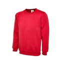Classic Roundneck Sweatshirt_WW004_Red