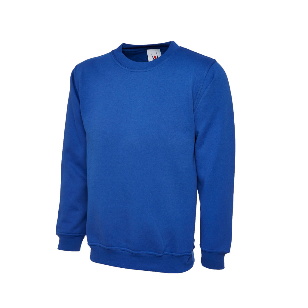 Classic Roundneck Sweatshirt_WW004_Royal