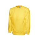 Classic Roundneck Sweatshirt_WW004_Yellow