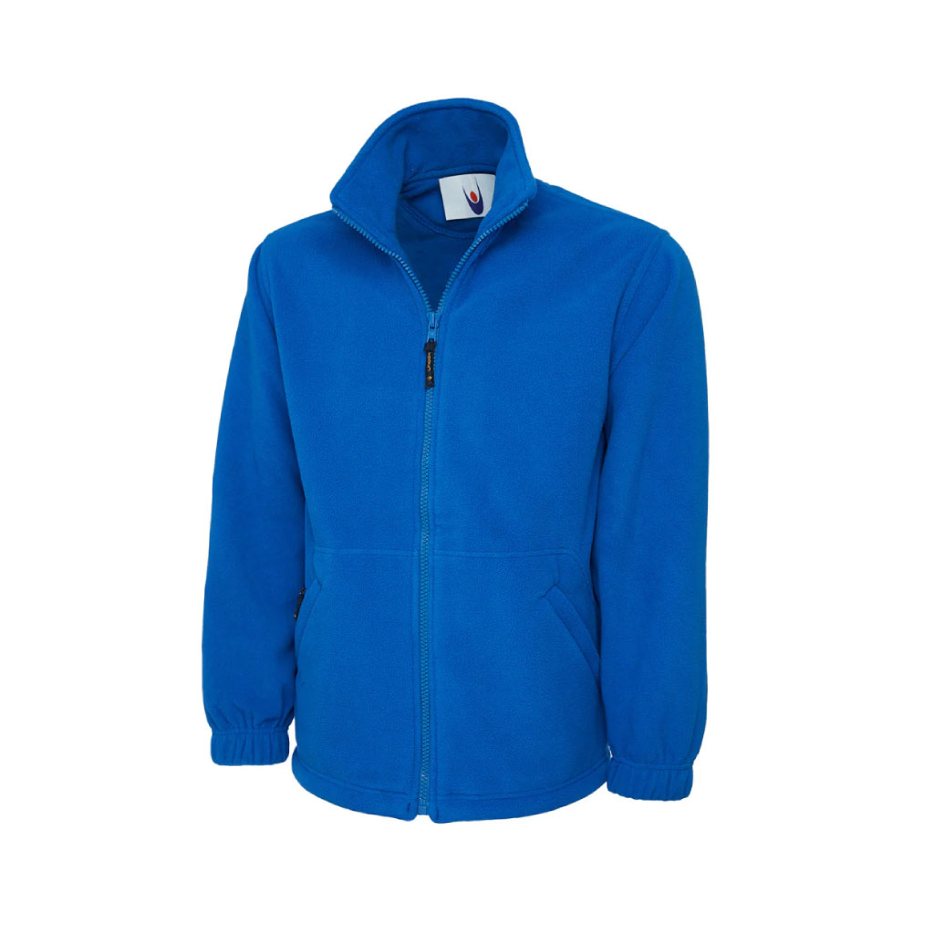 Unisex Zip-Up Fleece Jacket_WW005_Royal Blue