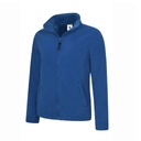 Women Workwear Full Zip Fleece_WW006_Royal