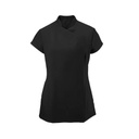 Asymmetrical Women Zip Tunic_WW009_Black
