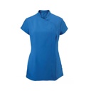 Asymmetrical Women Zip Tunic_WW009_Cobalt Blue