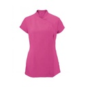 Asymmetrical Women Zip Tunic_WW009_Hot Pink