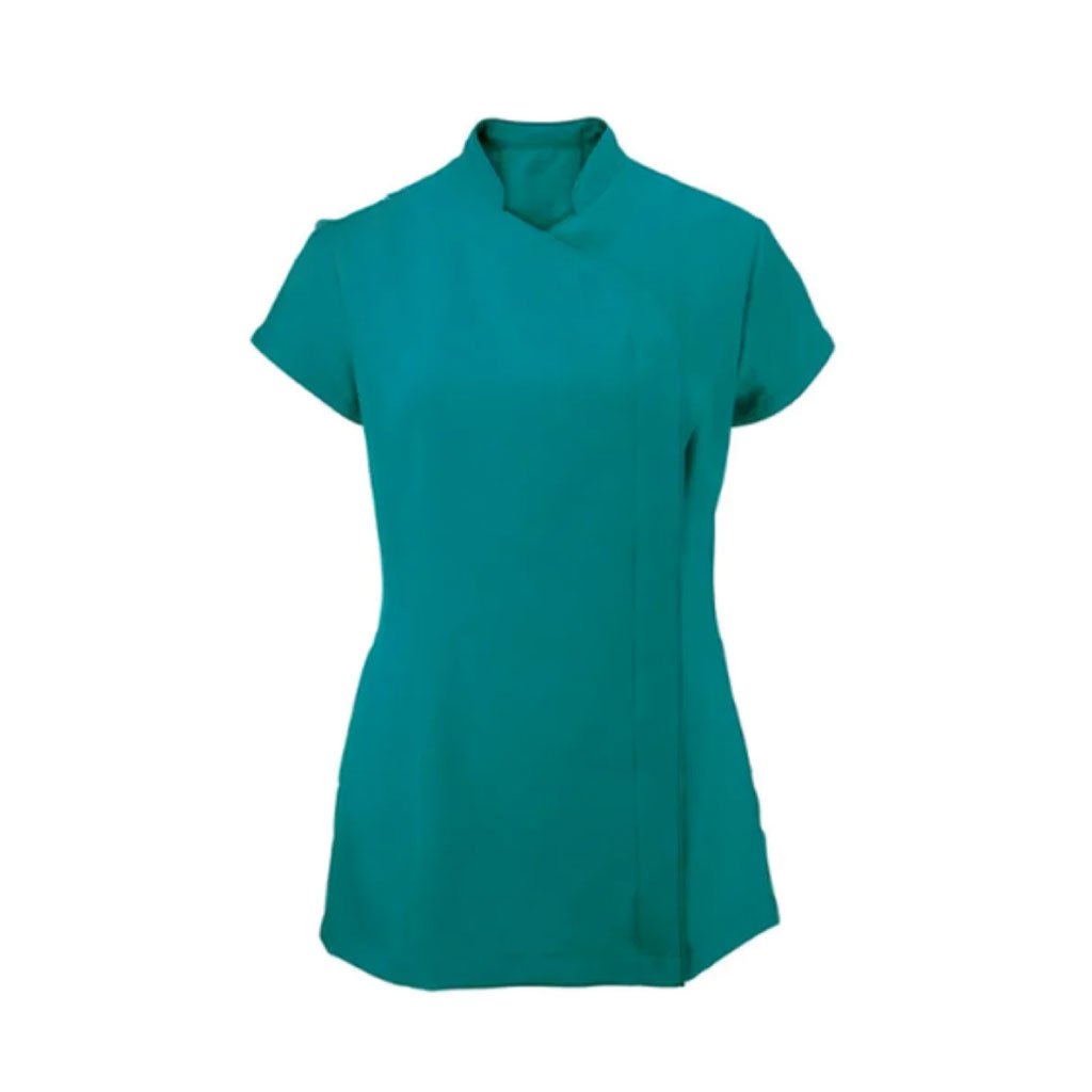 Asymmetrical Women Zip Tunic_WW009_Lagoon