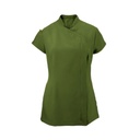 Asymmetrical Women Zip Tunic_WW009_Olive