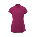 Asymmetrical Women Zip Tunic_WW009_Raspberry