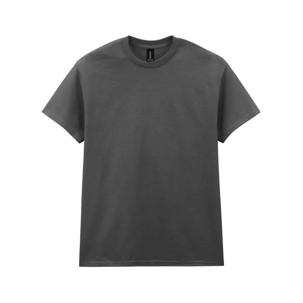 Classic Fit Cotton Tee_WW010_Charcoal