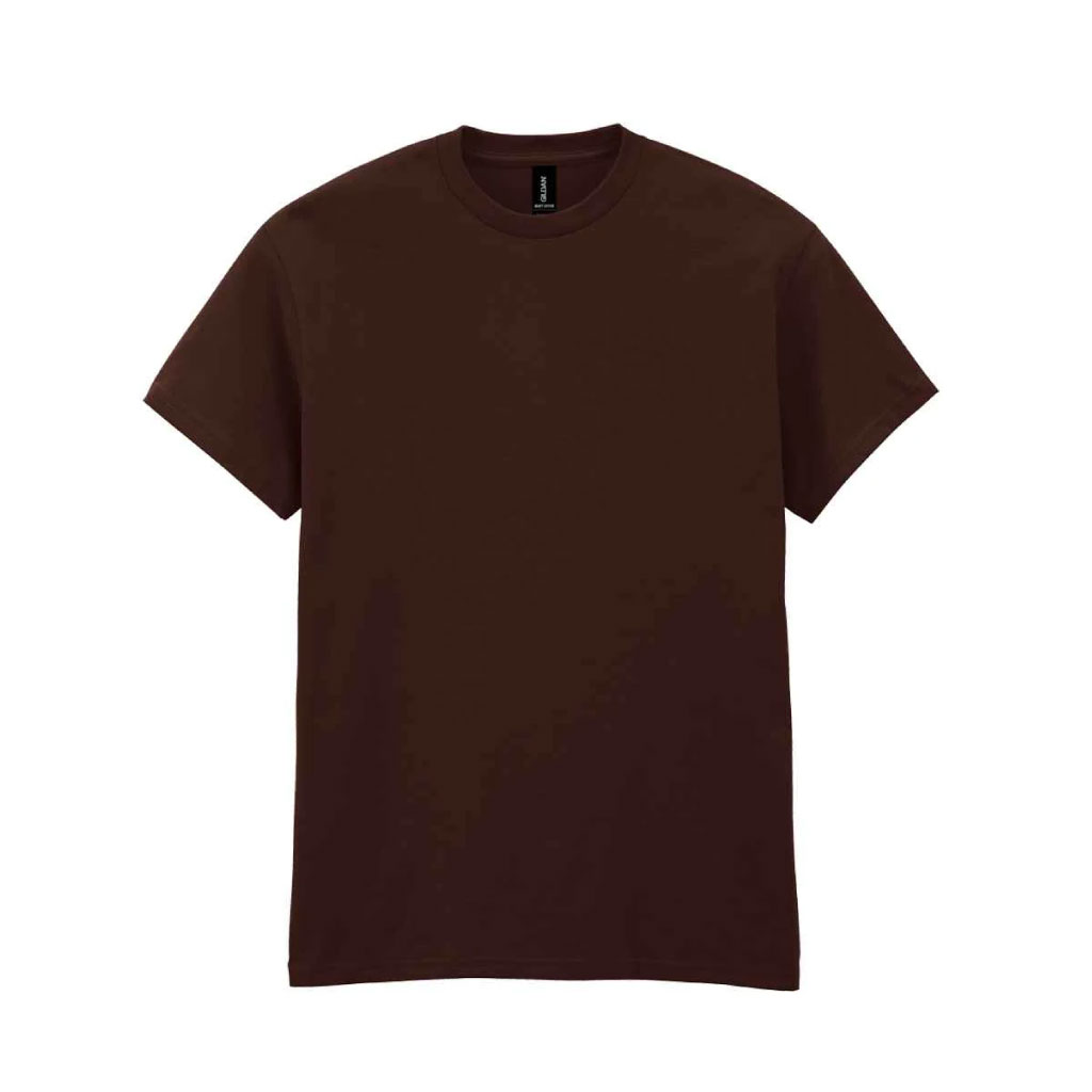 Classic Fit Cotton Tee_WW010_Dark Chocolate