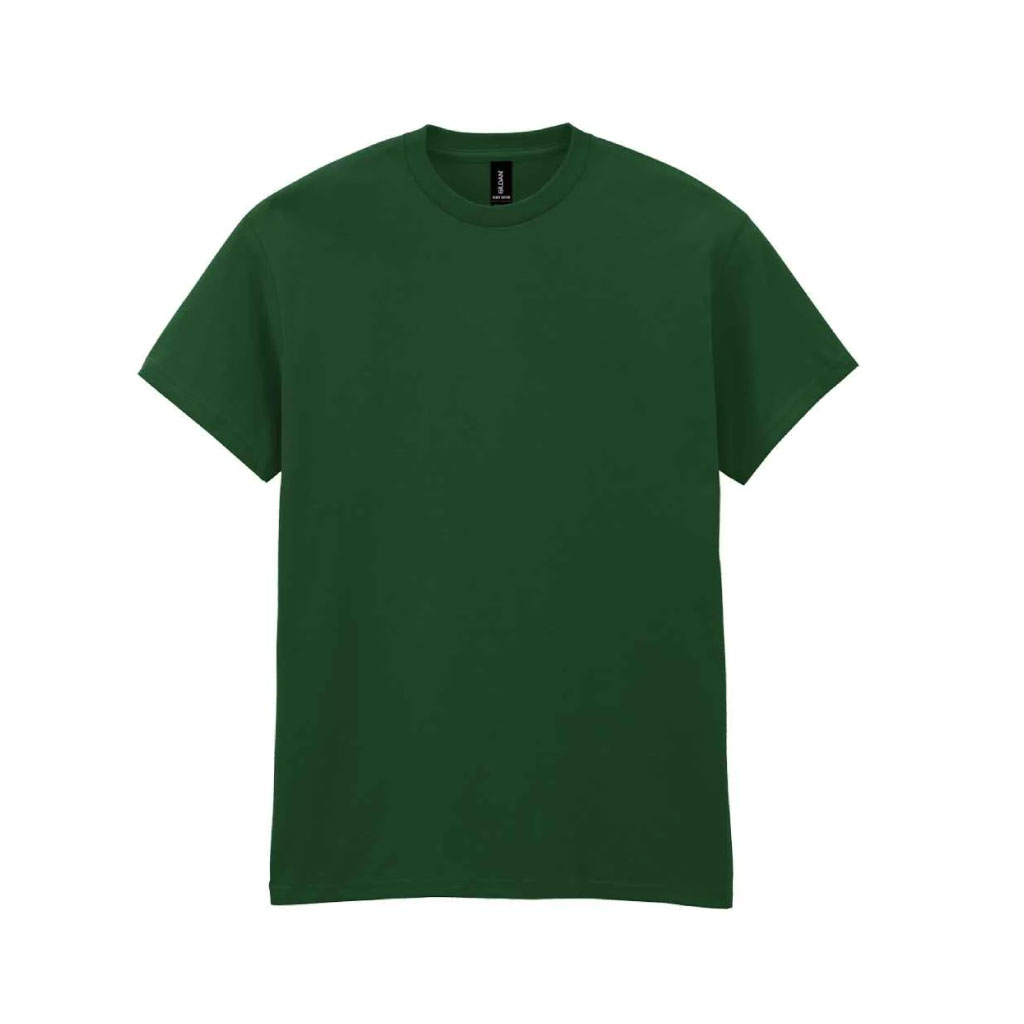 Classic Fit Cotton Tee_WW010_Forest Green