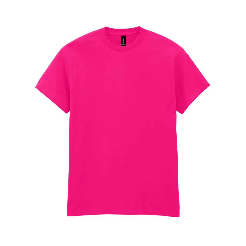 Classic Fit Cotton Tee_WW010_Hot Pink