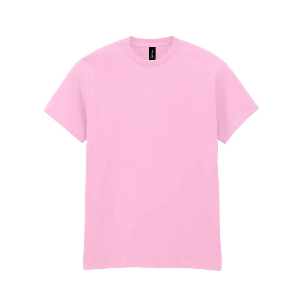 Classic Fit Cotton Tee_WW010_Light Pink