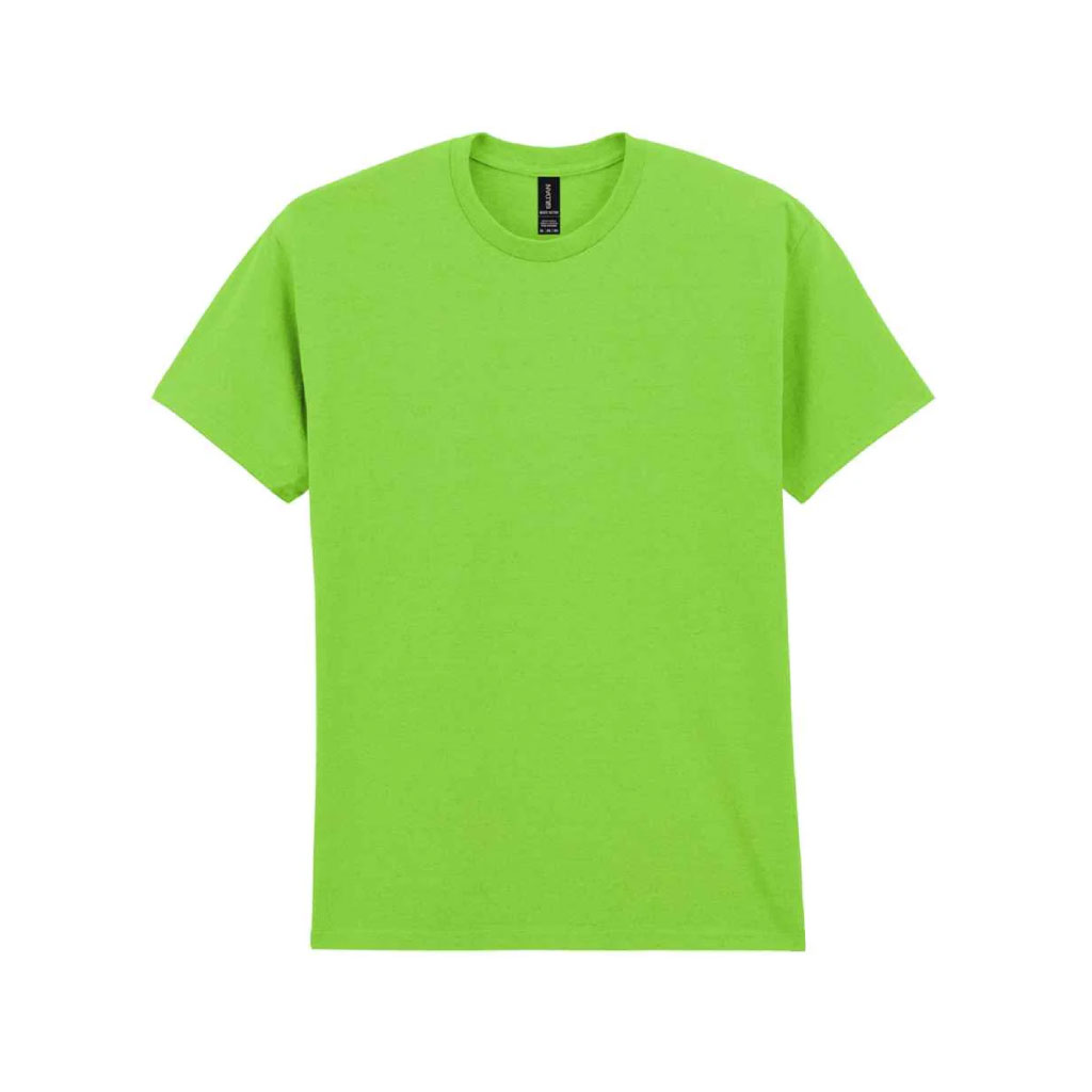 Classic Fit Cotton Tee_WW010_Lime Green