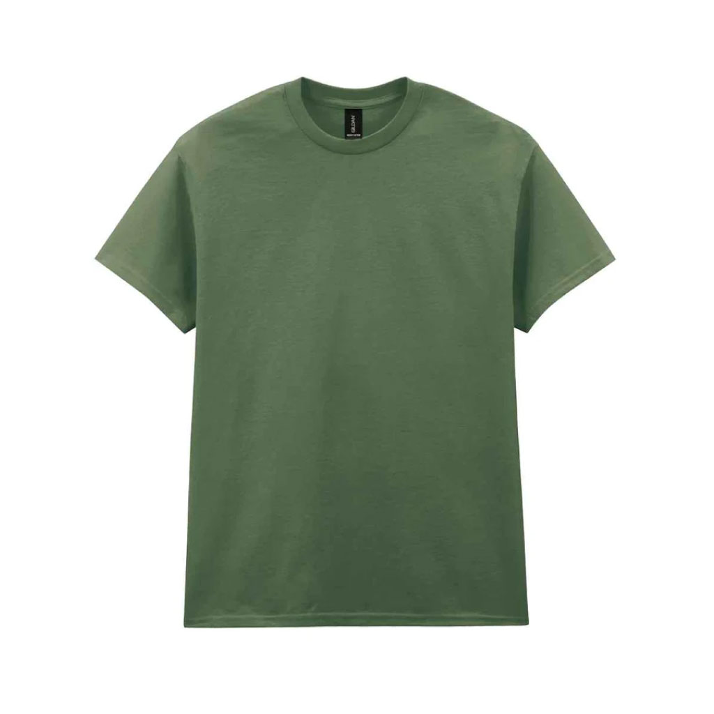 Classic Fit Cotton Tee_WW010_Military Green