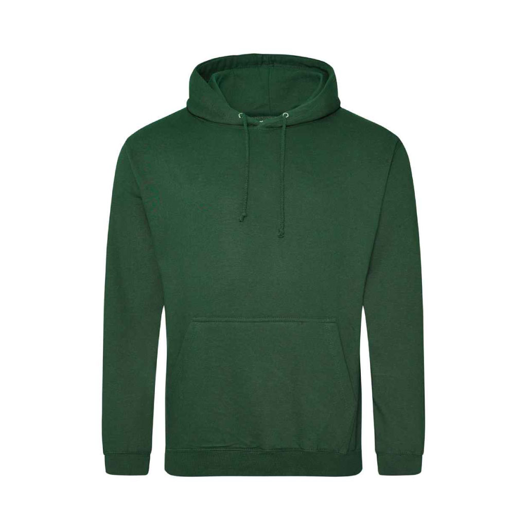 Pullover Hoodie_WW013_Bottle Green
