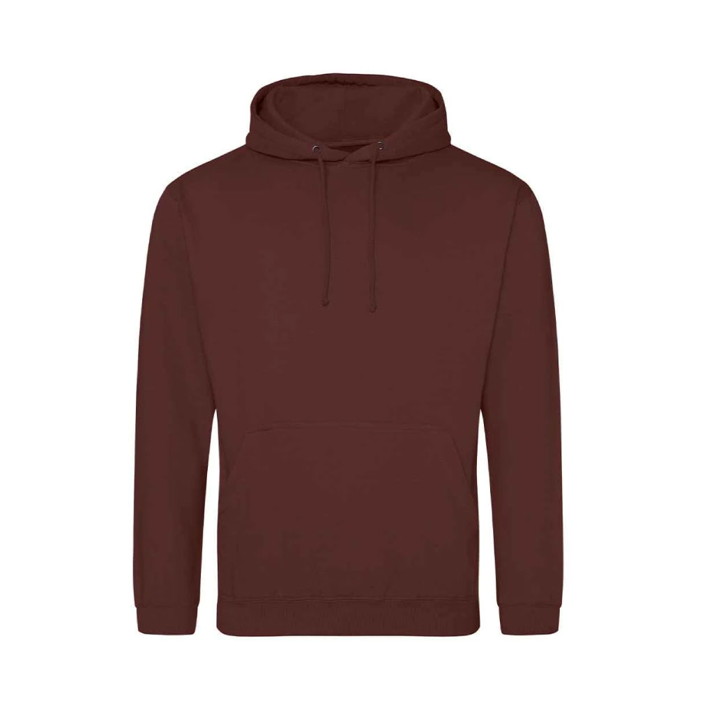 Pullover Hoodie_WW013_Chocolate Brown