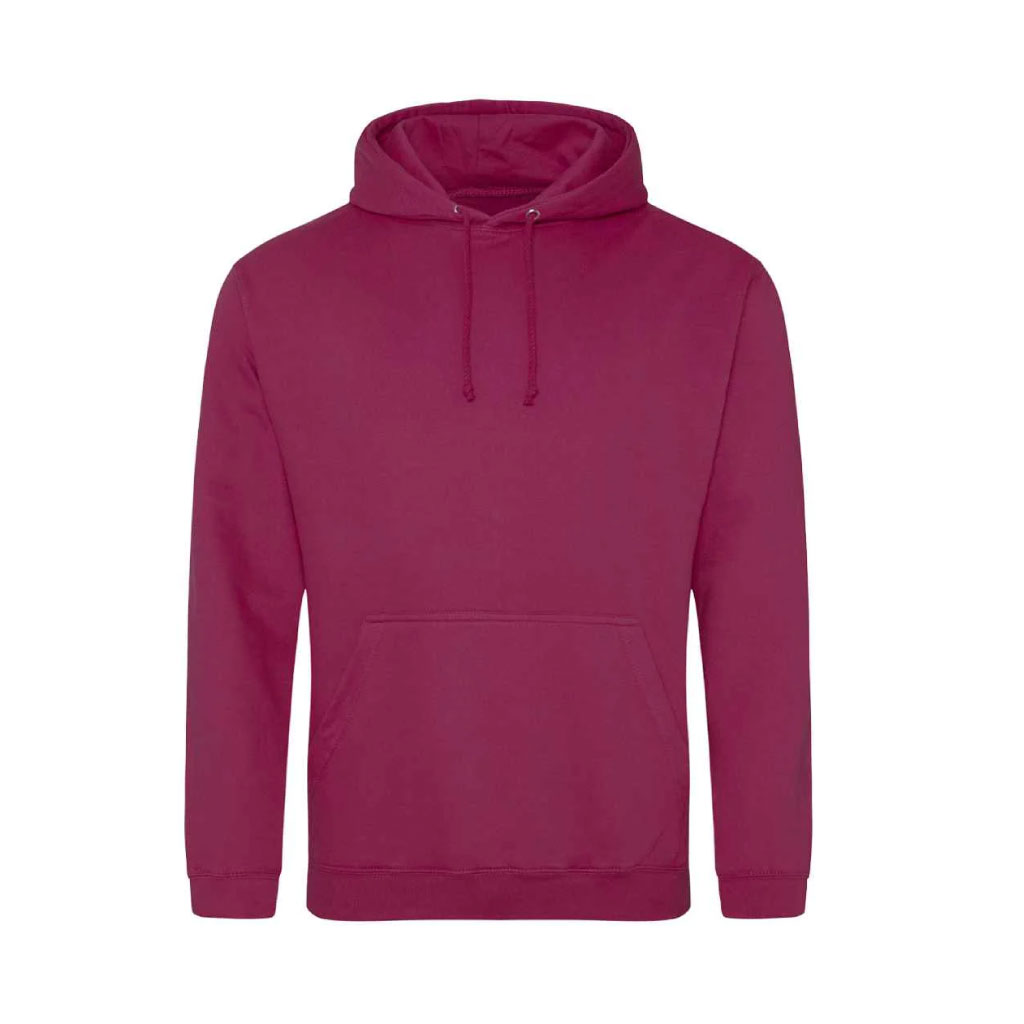 Pullover Hoodie_WW013_Cranberry