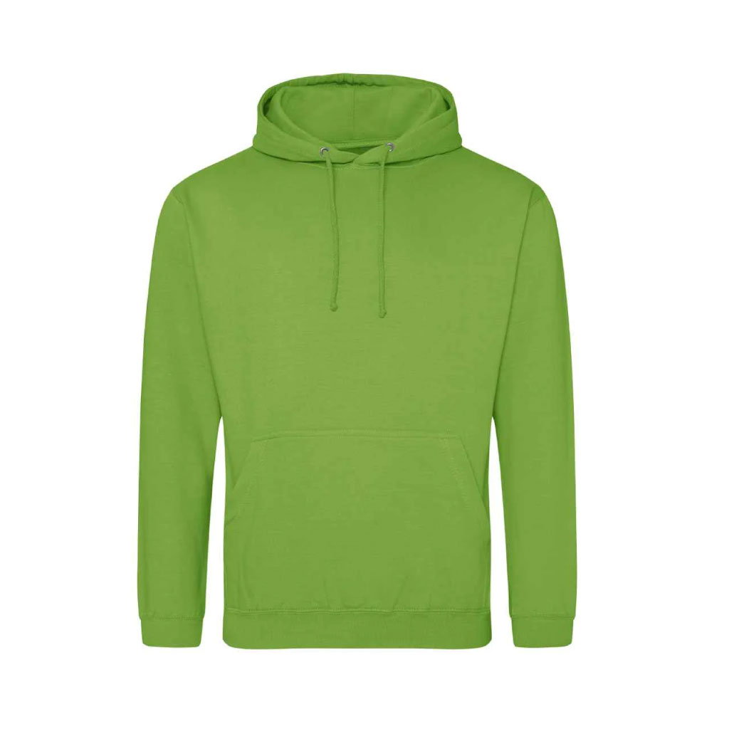 Pullover Hoodie_WW013_Lime Green