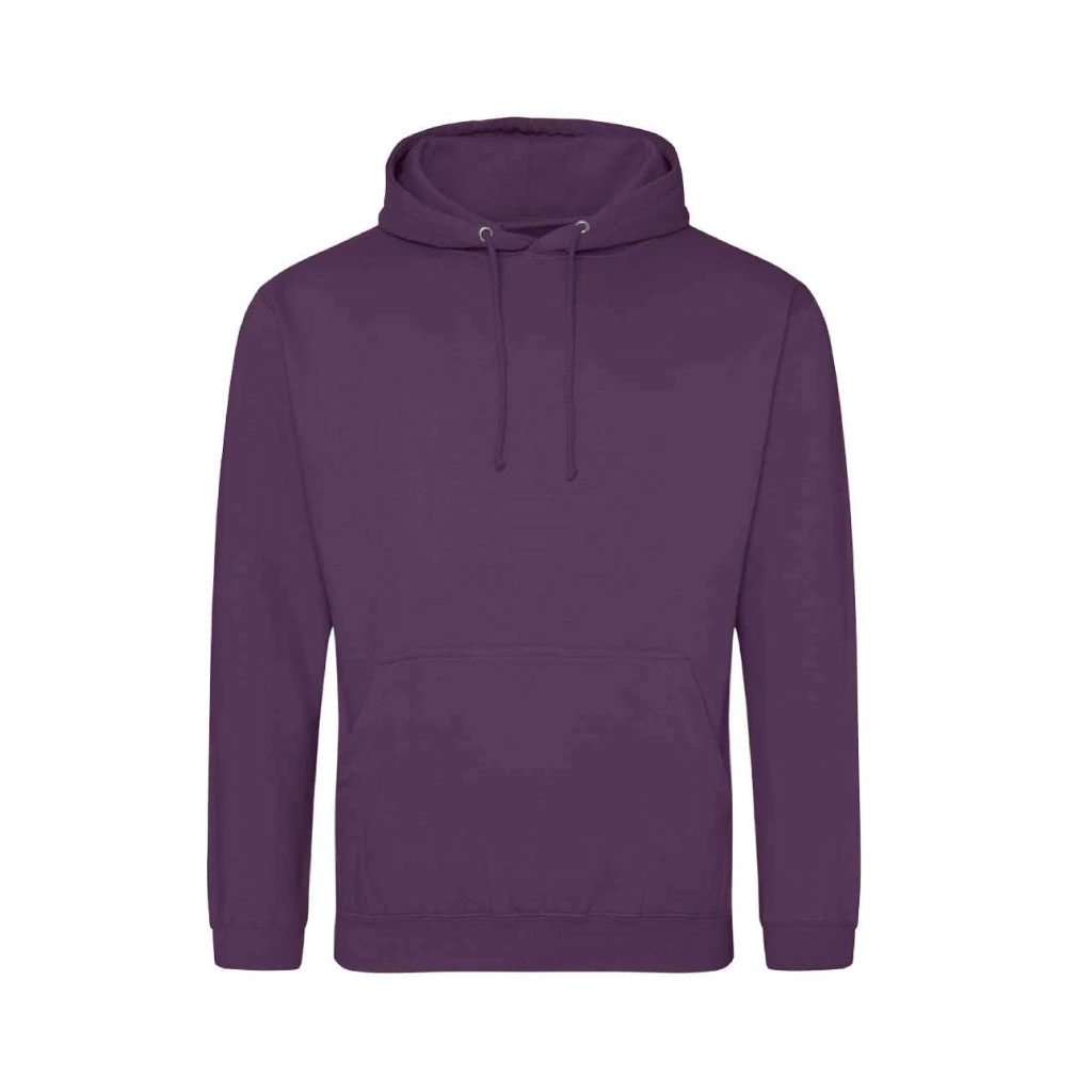 Pullover Hoodie_WW013_Plum