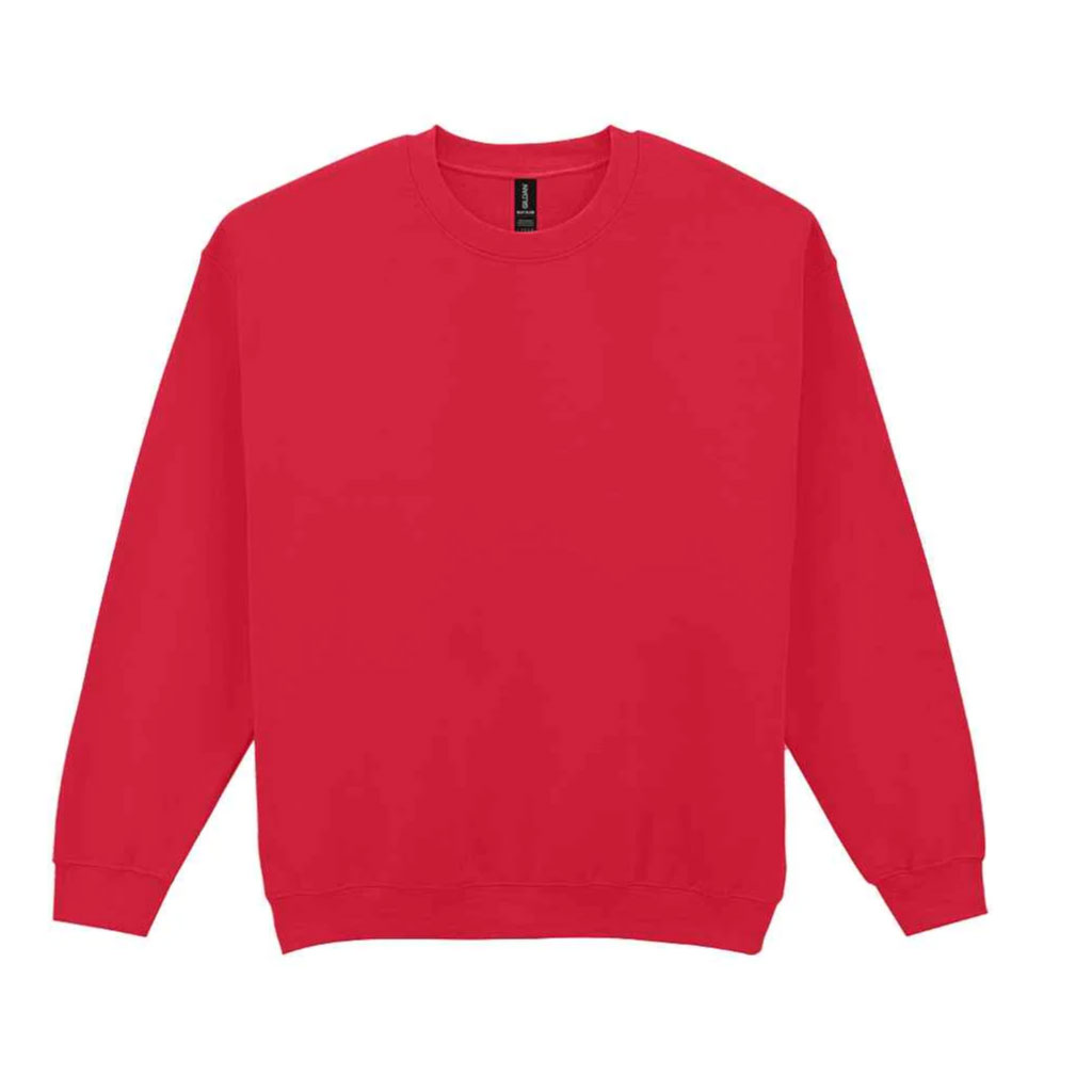 Essential Blend Sweatshirt_WW015_Cherry Red