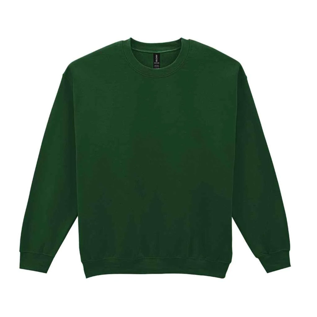 Essential Blend Sweatshirt_WW015_Forest Green