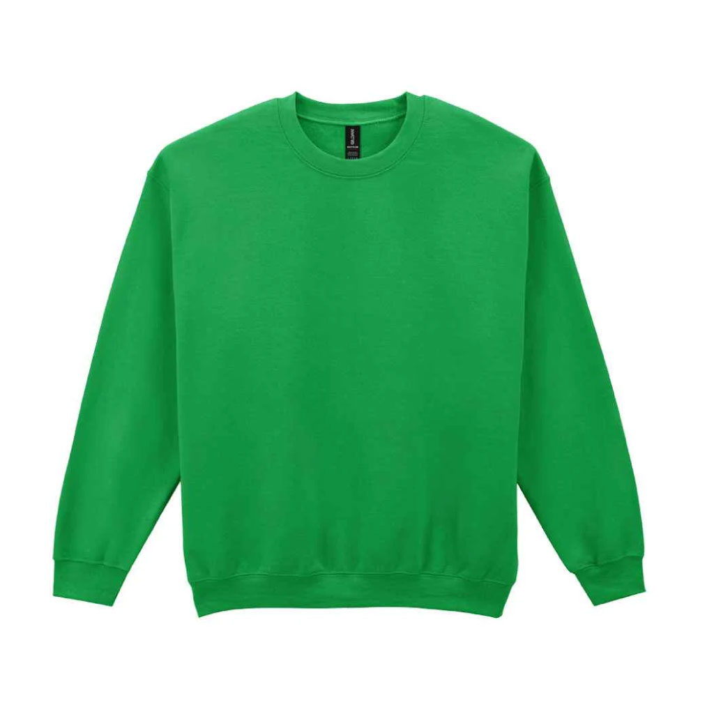 Essential Blend Sweatshirt_WW015_Irish Green