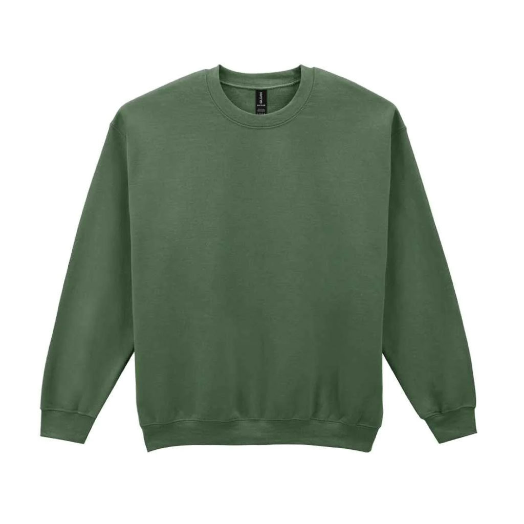 Essential Blend Sweatshirt_WW015_Military Green