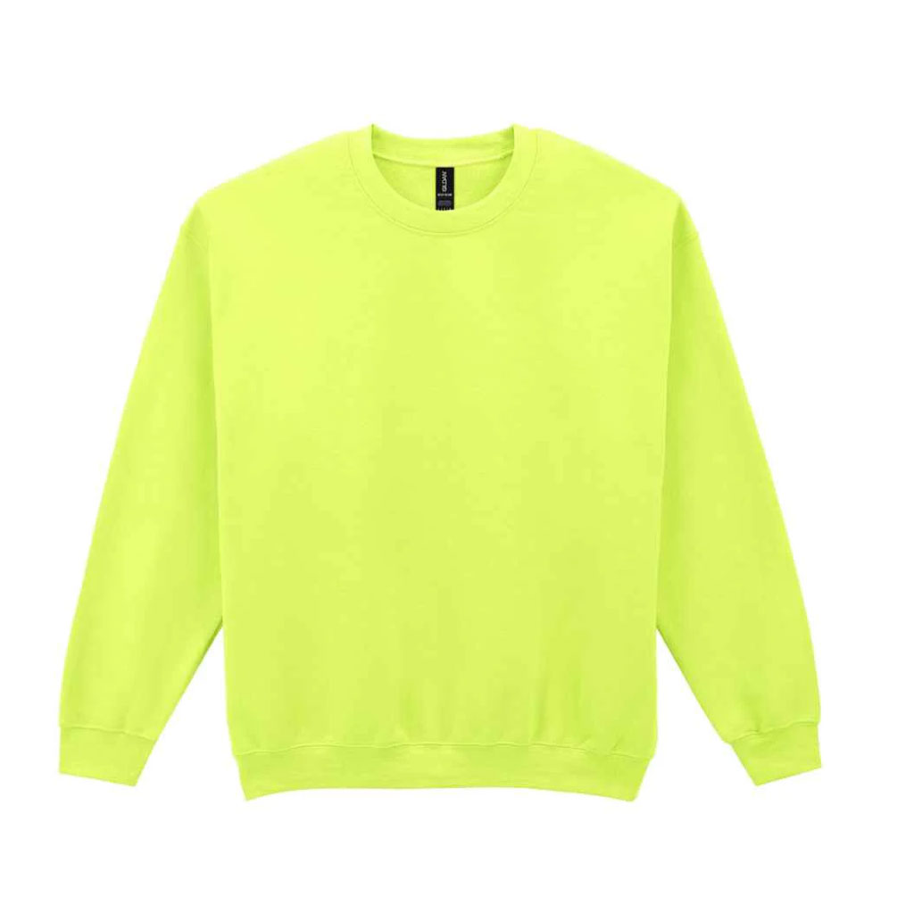 Essential Blend Sweatshirt_WW015_Safety Green