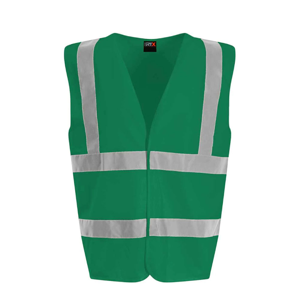 Essential Hi-Vis Safety Vest_WW017_Paramedic Green