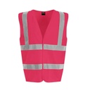Essential Hi-Vis Safety Vest_WW017_Pink