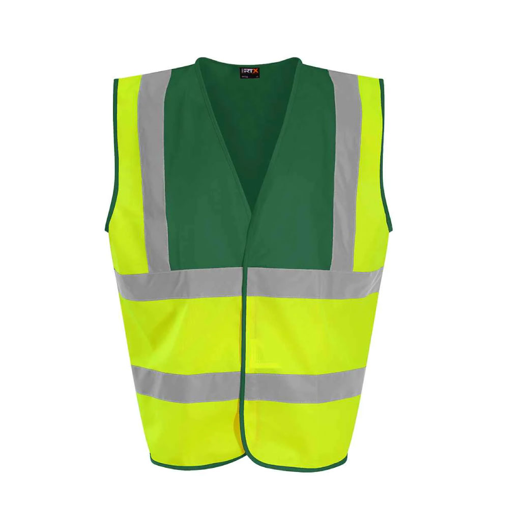 Essential Hi-Vis Safety Vest_WW017_Yellow_Paramedic Green