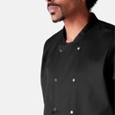 Short Sleeve Chef Jacket_WW018_2_Black